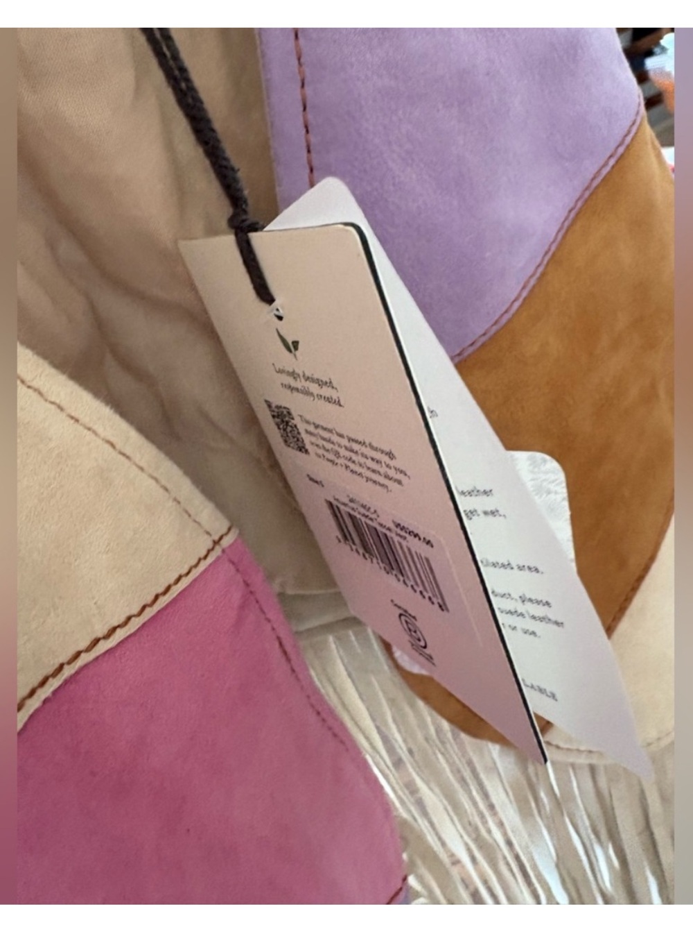 NWT Spell Aquarius Suede Vest in size Small - Picture 10 of 13